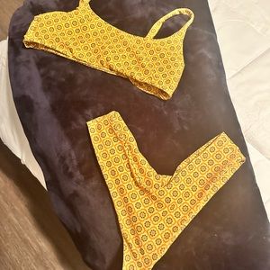 Skatie yellow bikini set